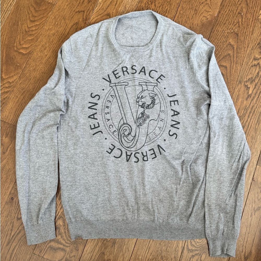 Versace Jeans Collection Men's Gray Sweater size M